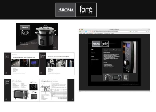 Aroma Forte brand development
